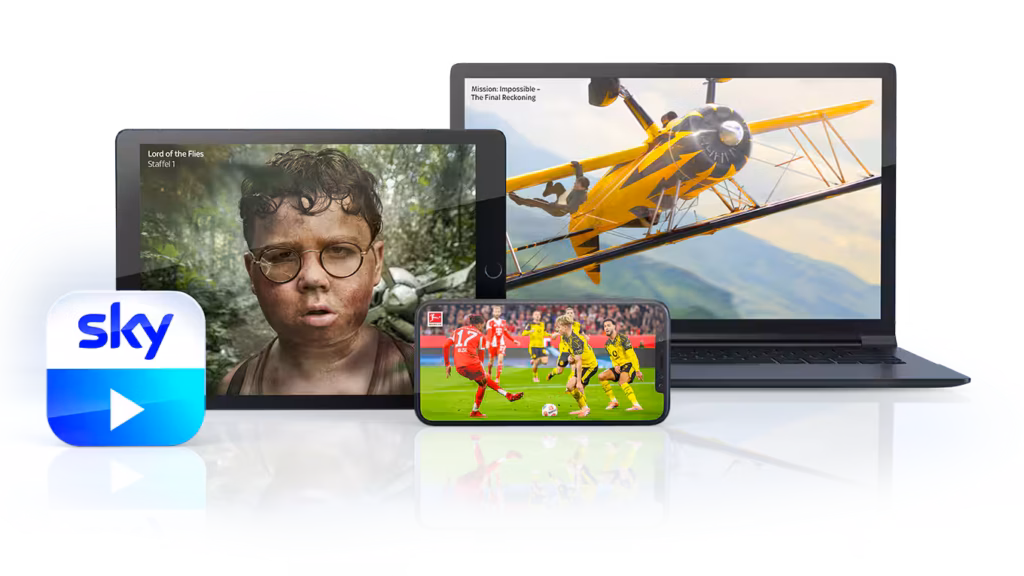 Sky Go App auf PC und Mac mit dem Programm von Sky Deutschland